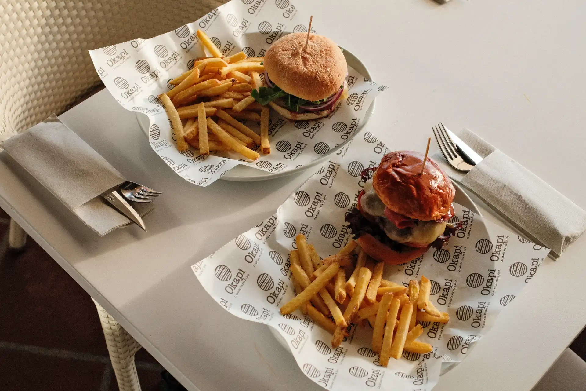Hamburguesas Okapi